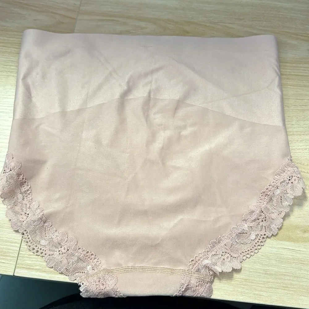 Victorias Secret Nwt Smoothing Shaping Lace Trim High Waist Brief Panty